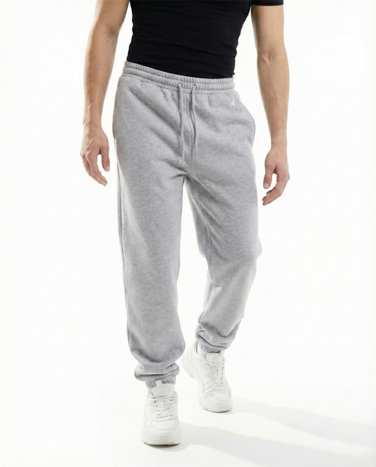 Men's Grey Melange Sweatpants