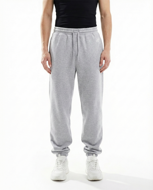 Men's Grey Melange Sweatpants